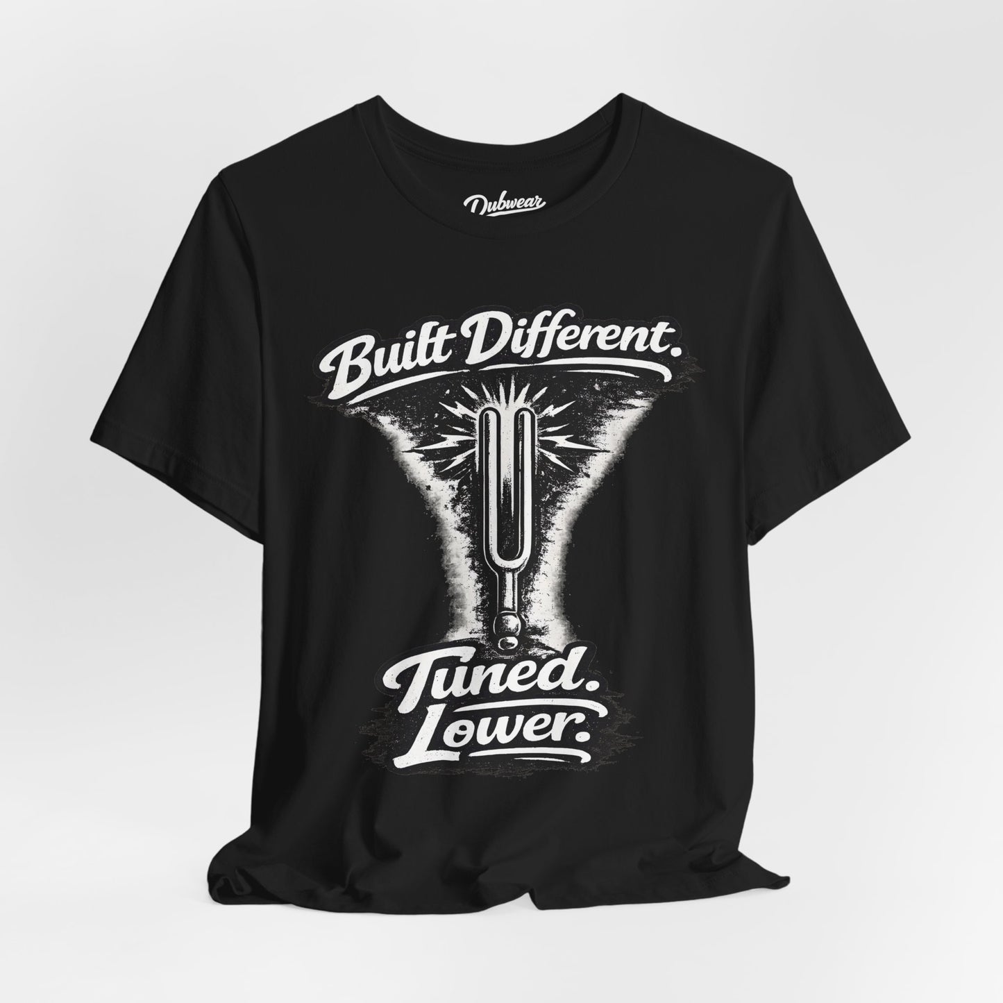 Built Different. Tuned. Lower. — Short Sleeve Shirt