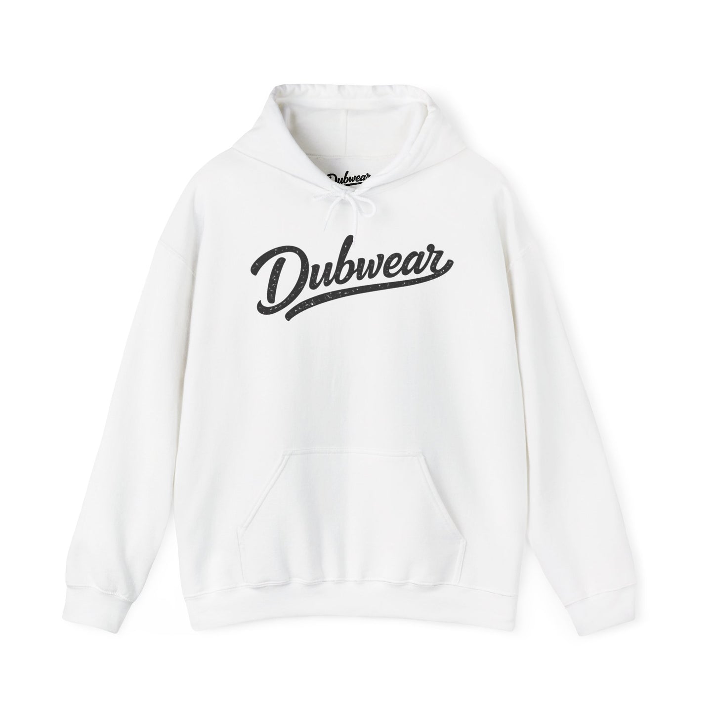 Dubwear Script Hoodie – Retro Athletic Logo Pullover