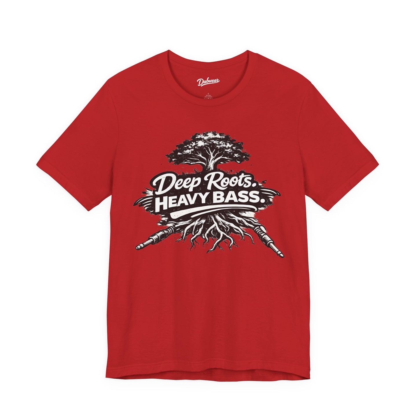 Deep Roots. Heavy Bass. — Short Sleeve Shirt