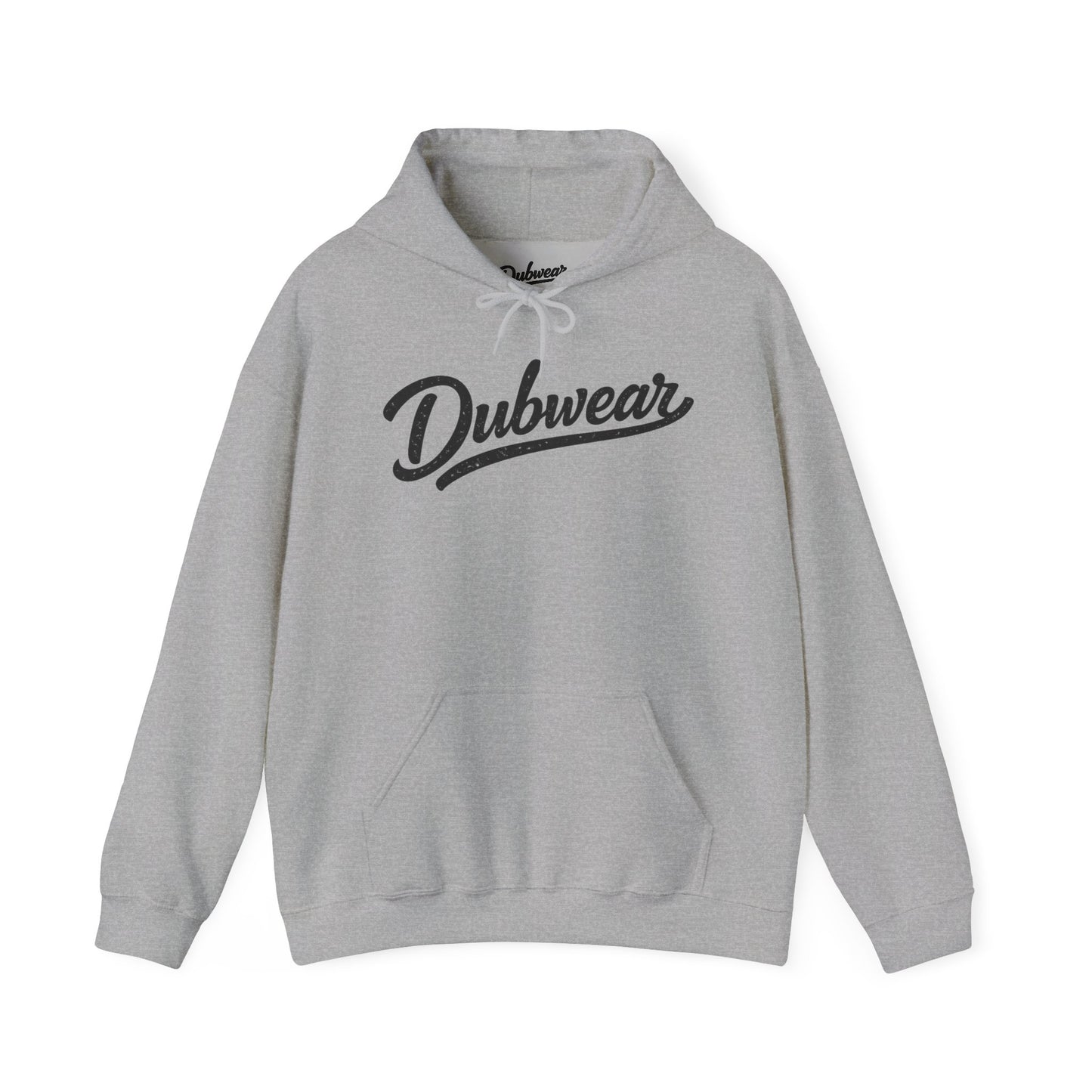 Dubwear Script Hoodie – Retro Athletic Logo Pullover