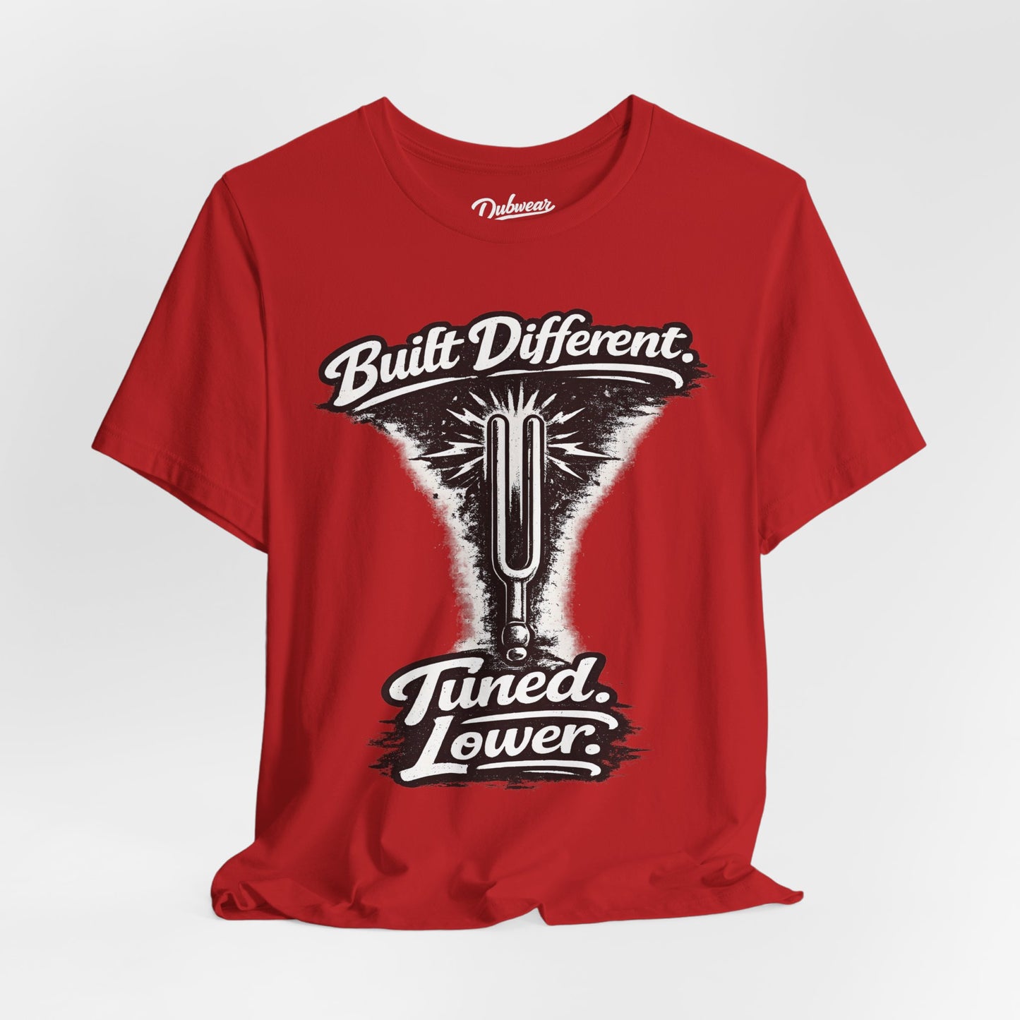 Built Different. Tuned. Lower. — Short Sleeve Shirt