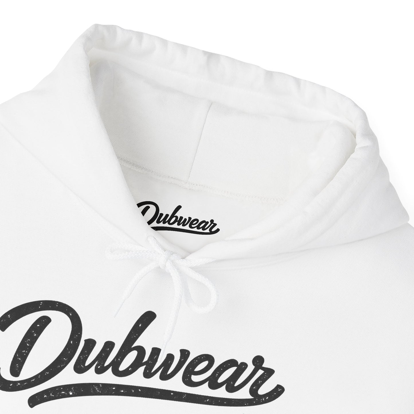 Dubwear Script Hoodie – Retro Athletic Logo Pullover