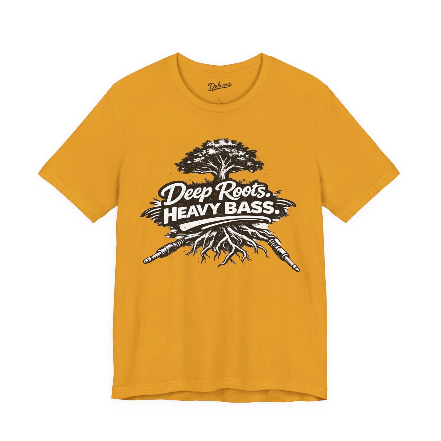 Deep Roots. Heavy Bass. — Short Sleeve Shirt