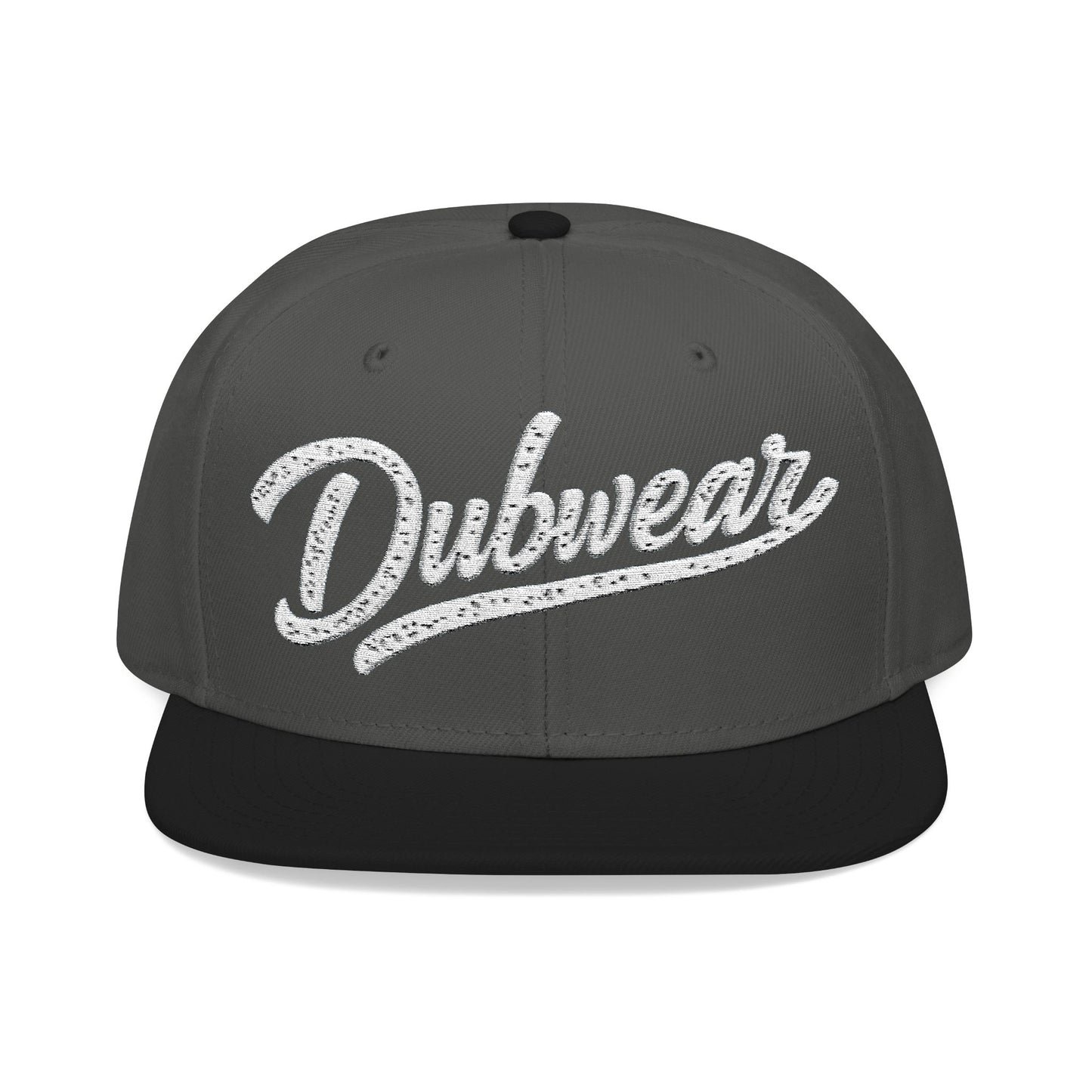 Snapback Hat — Retro Script Embroidered "Outwear" Cap