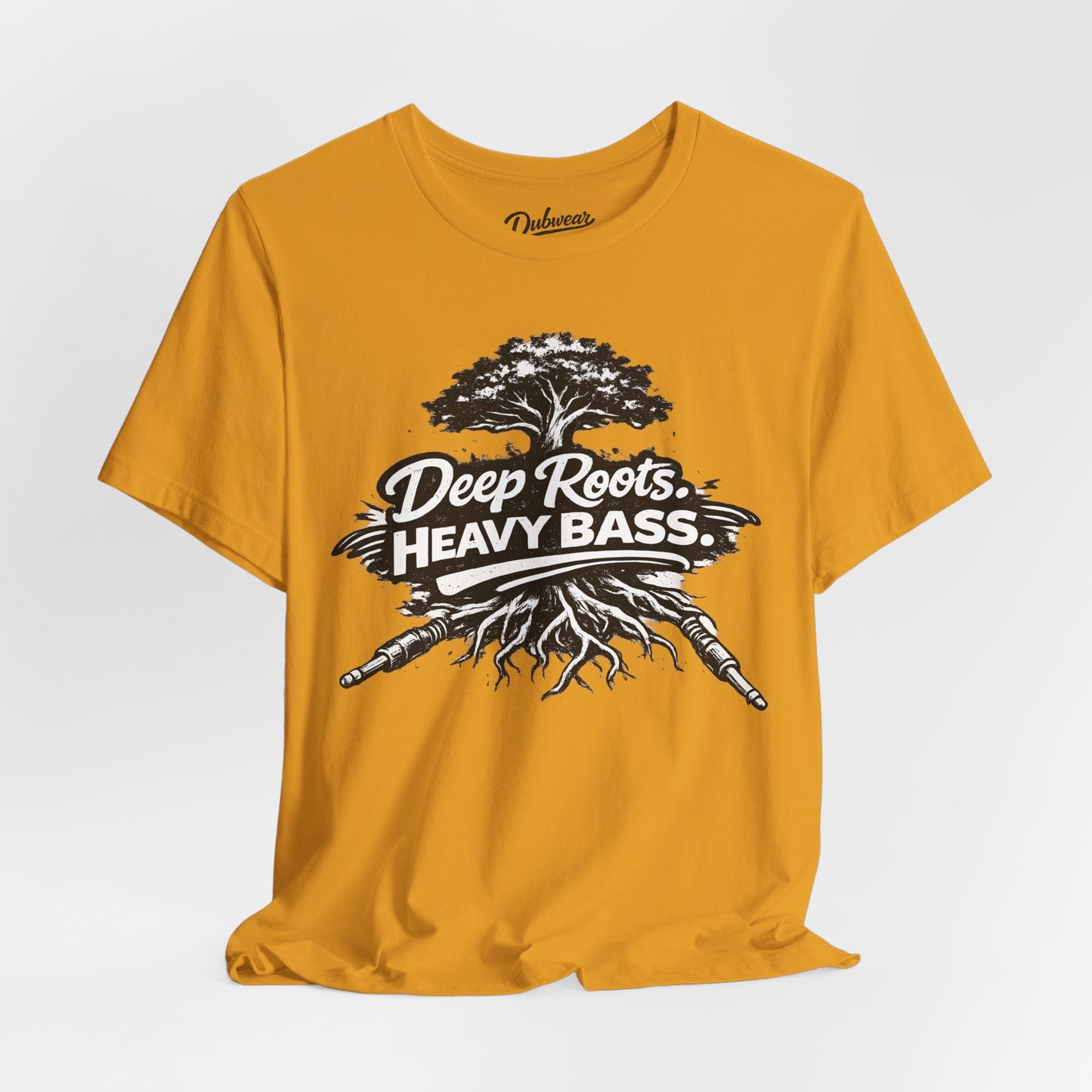 Deep Roots. Heavy Bass. — Short Sleeve Shirt