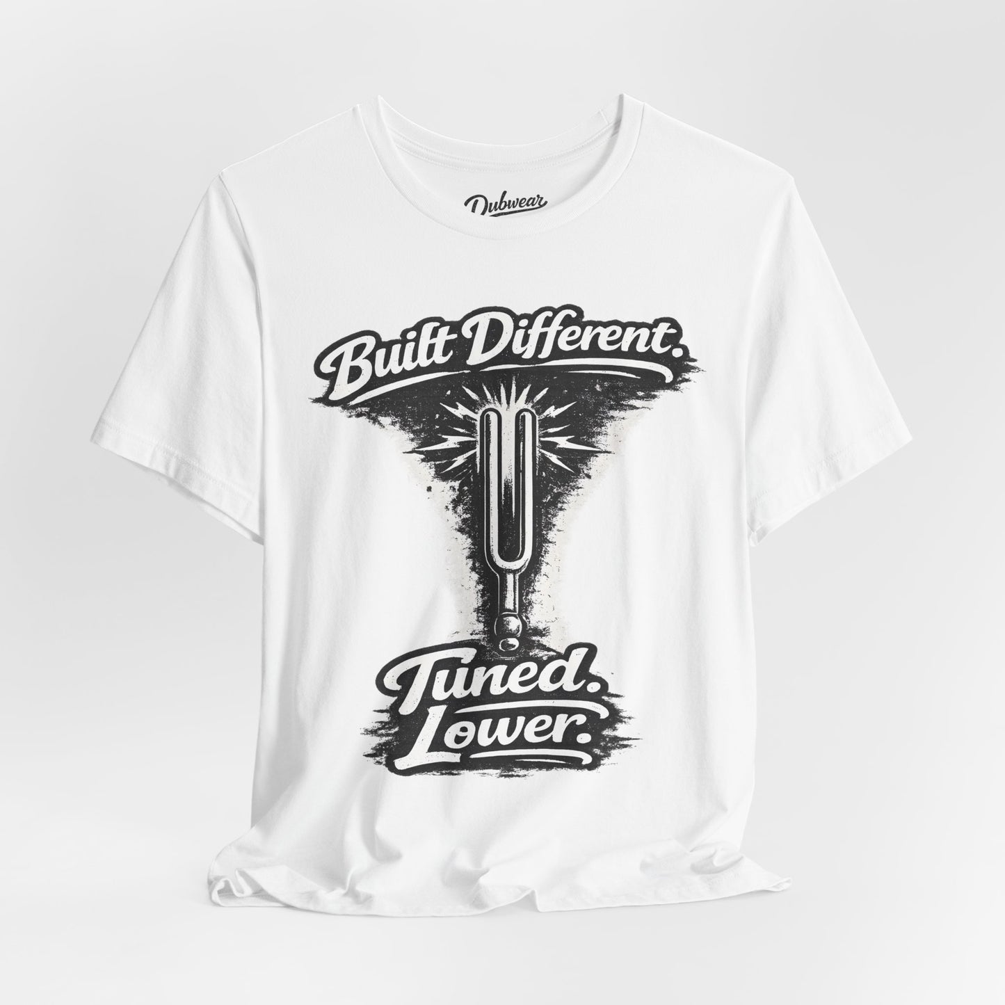 Built Different. Tuned. Lower. — Short Sleeve Shirt