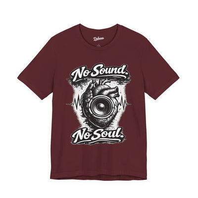 No Sound No Soul — Short Sleeve Shirt