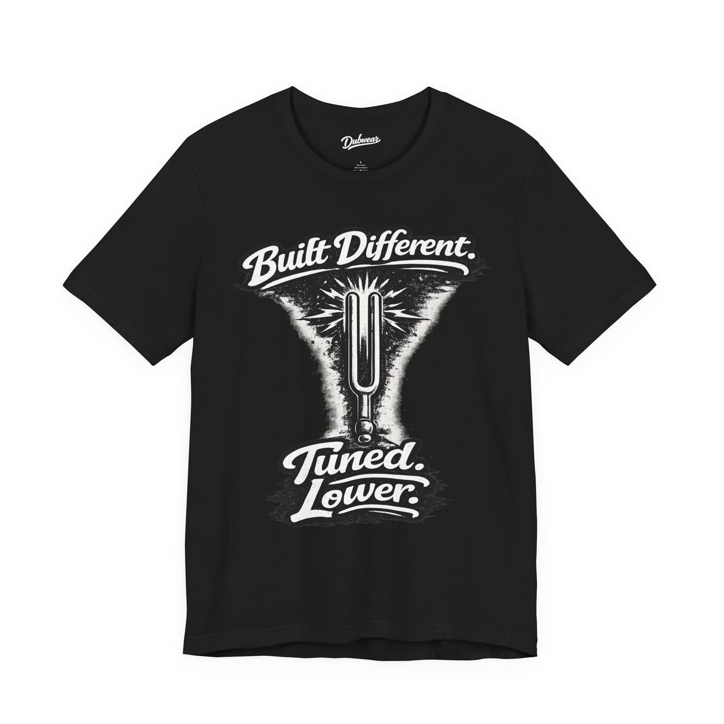 Built Different. Tuned. Lower. — Short Sleeve Shirt