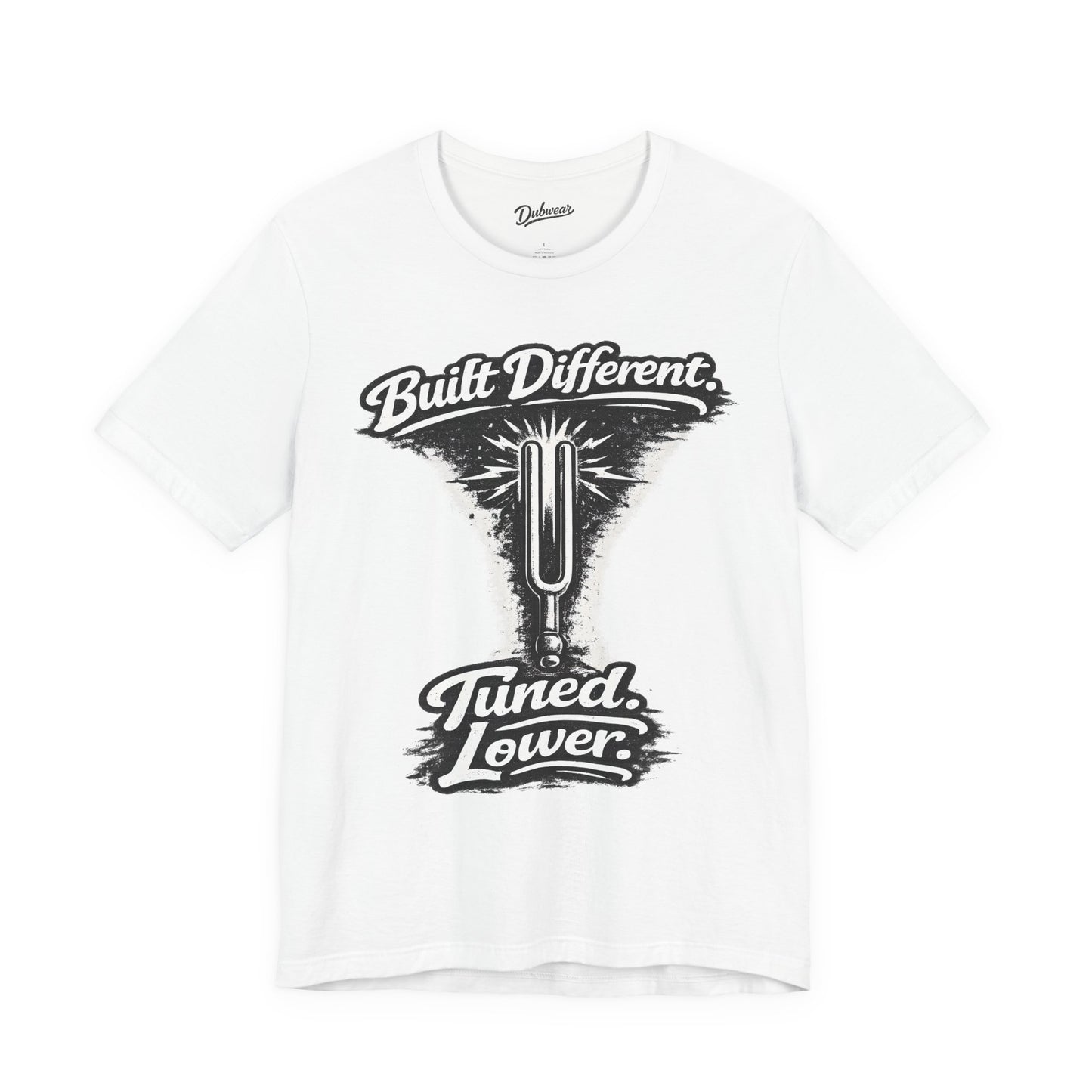 Built Different. Tuned. Lower. — Short Sleeve Shirt