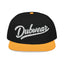 Snapback Hat — Retro Script Embroidered "Outwear" Cap