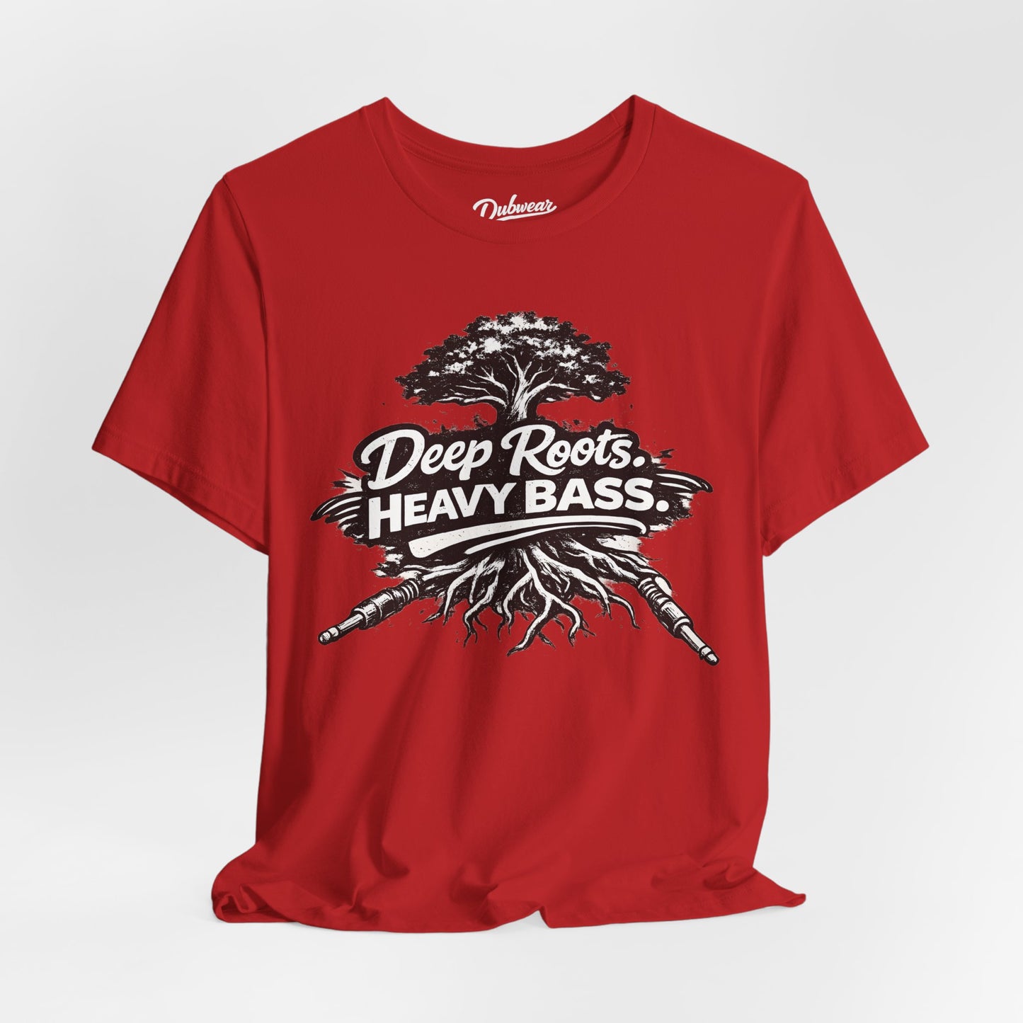 Deep Roots. Heavy Bass. — Short Sleeve Shirt