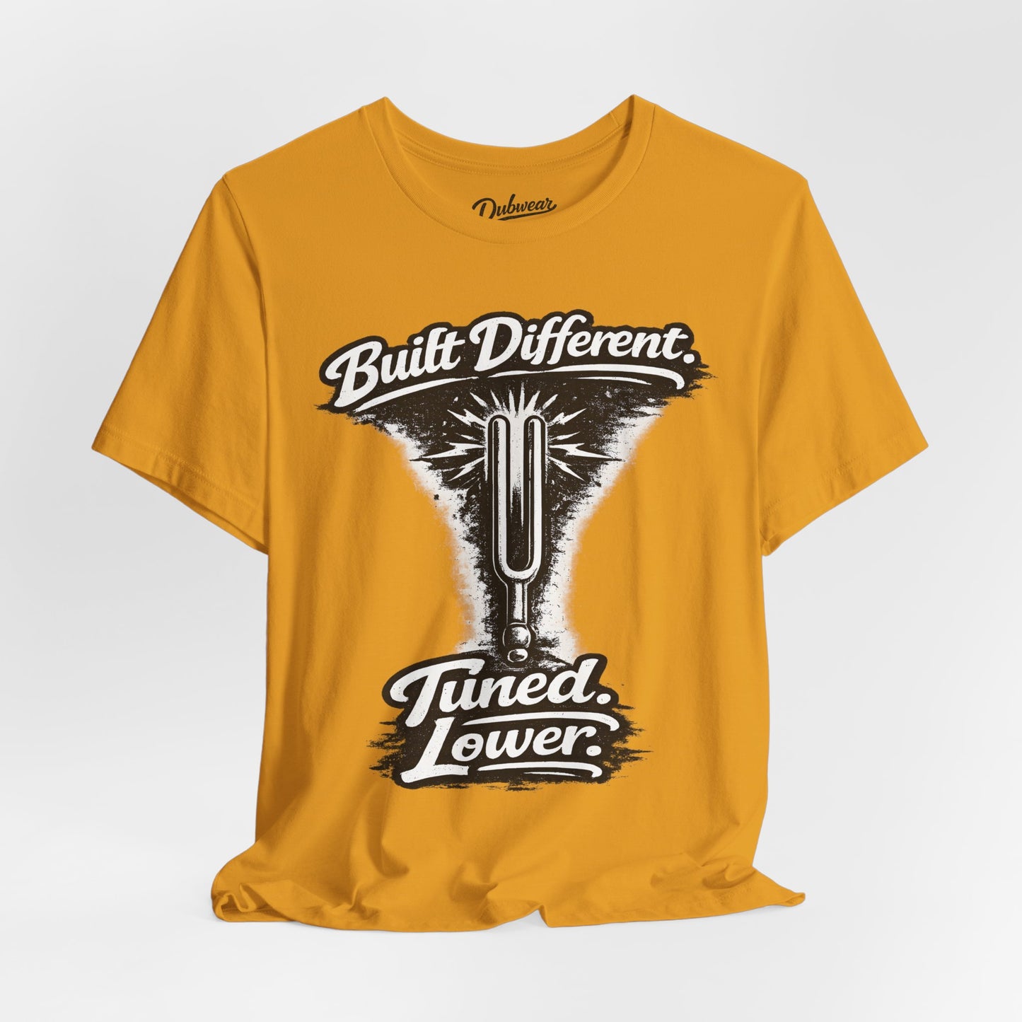 Built Different. Tuned. Lower. — Short Sleeve Shirt