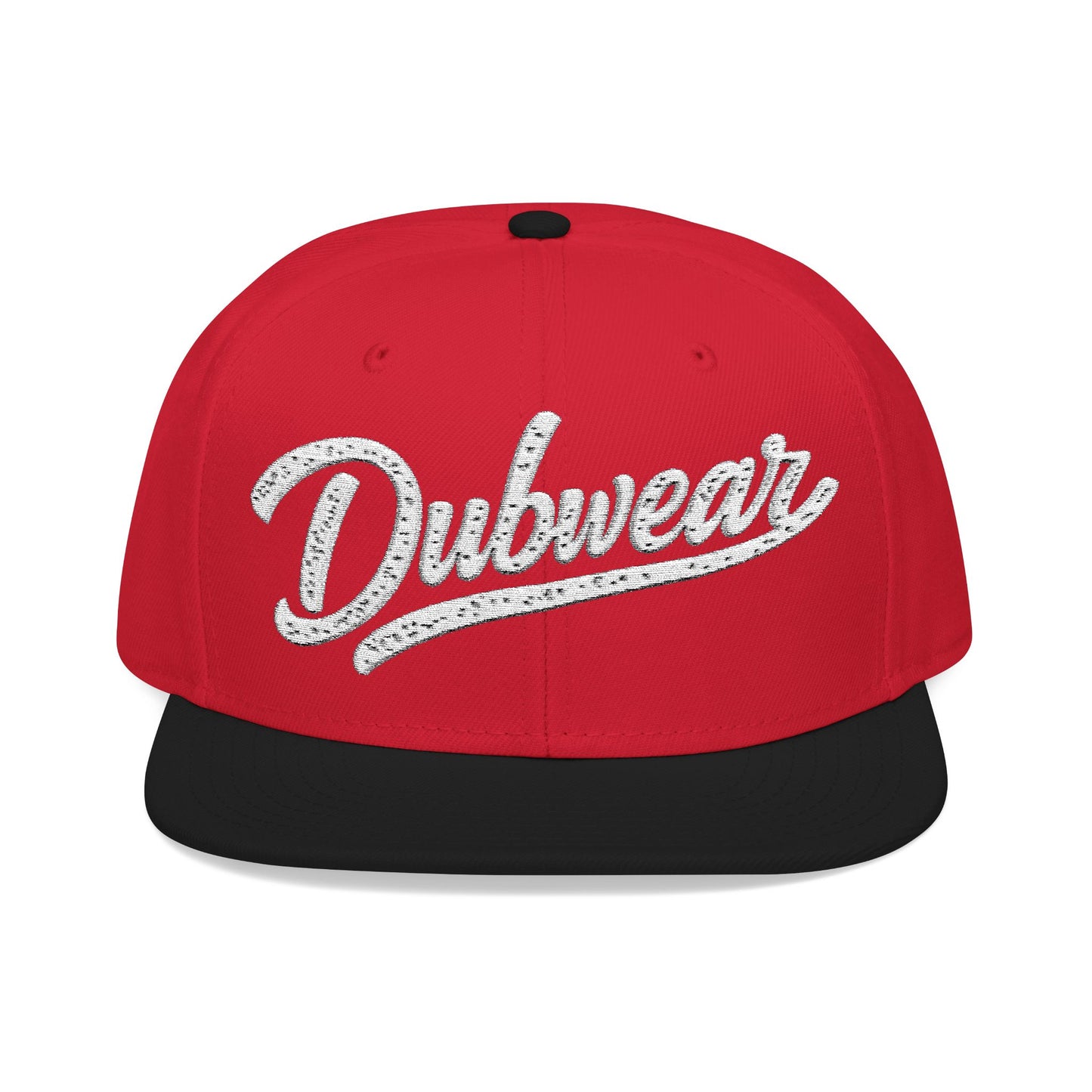 Snapback Hat — Retro Script Embroidered "Outwear" Cap