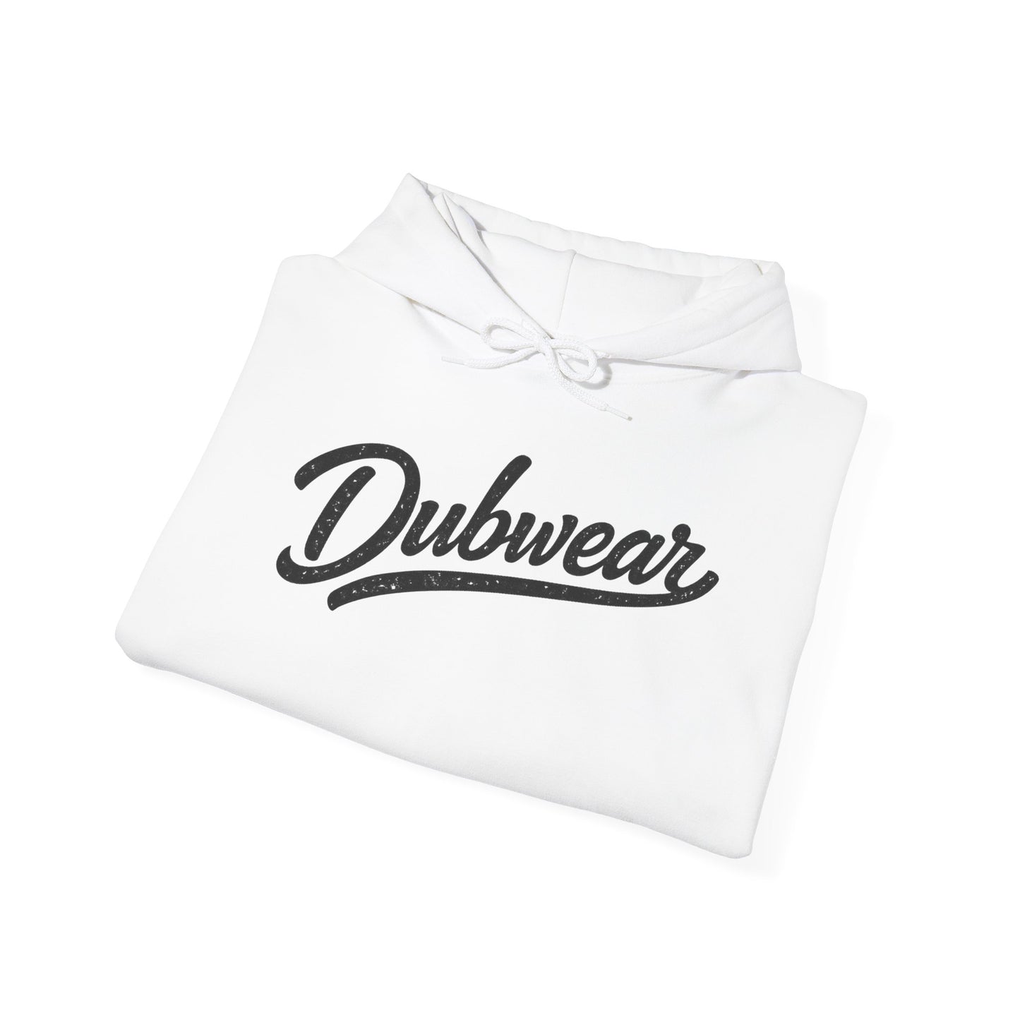 Dubwear Script Hoodie – Retro Athletic Logo Pullover