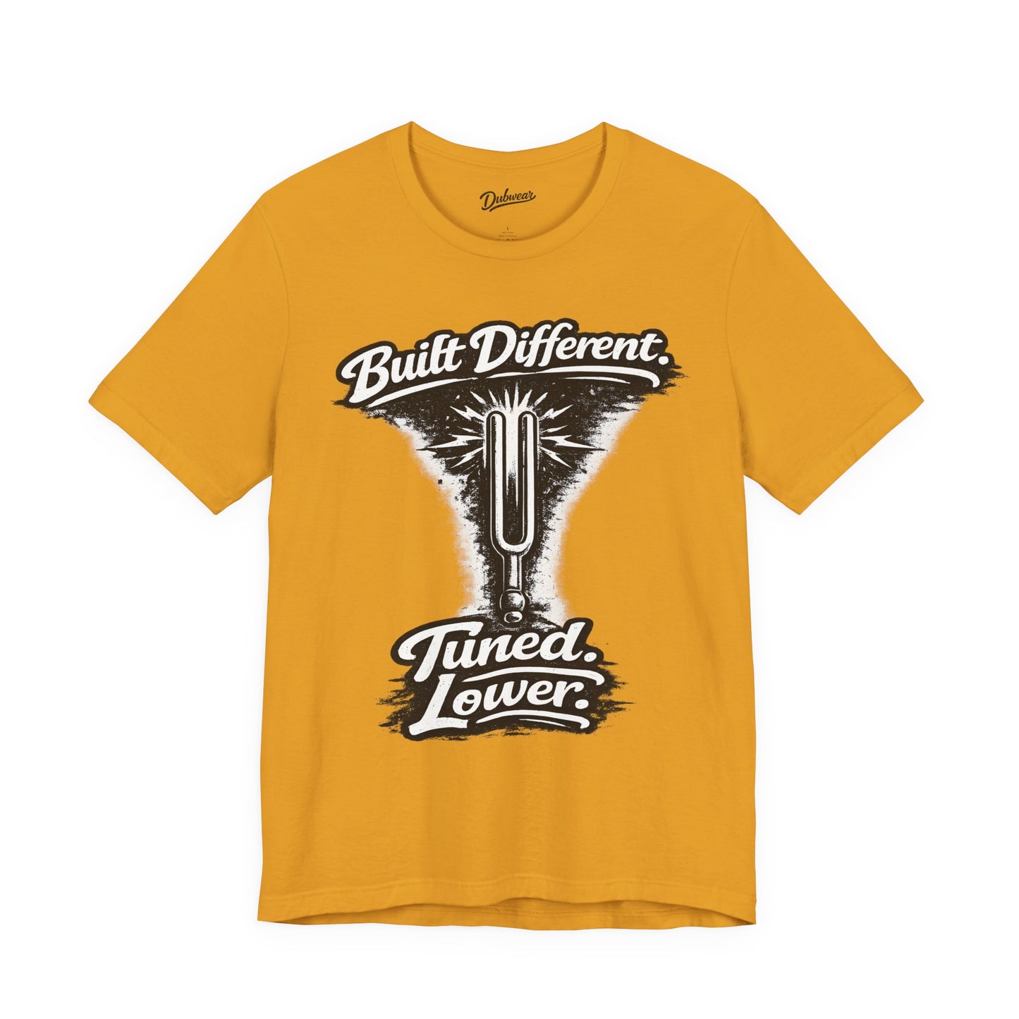 Built Different. Tuned. Lower. — Short Sleeve Shirt